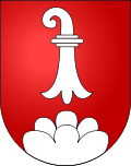 Wappen Gemeinde Delémont Kanton Jura
