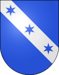 Wappen Gemeinde Les Verrières Kanton Neuenburg